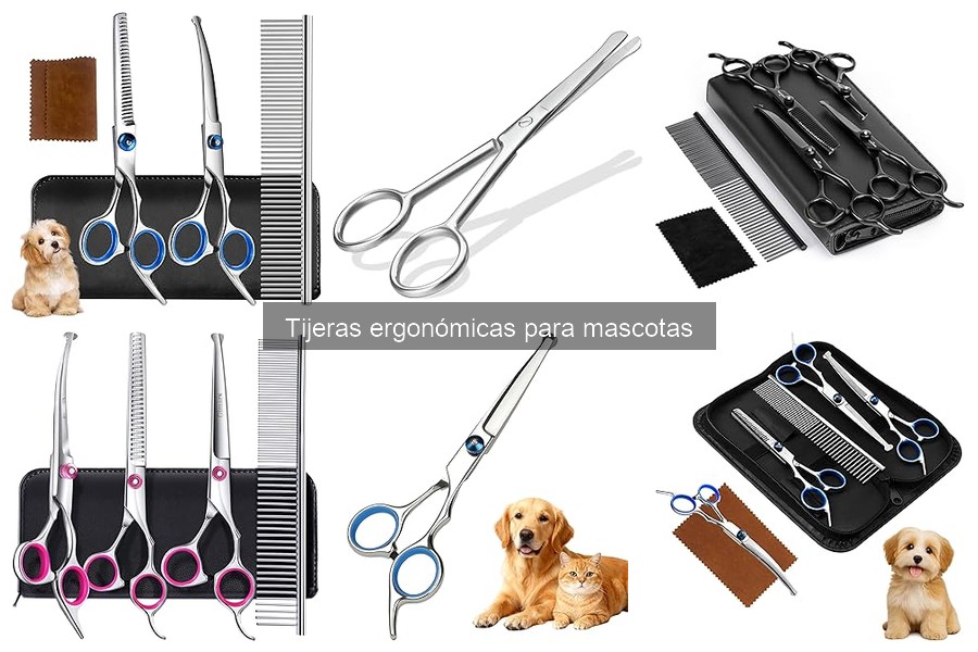 Todo sobre las tijeras ergonómicas para mascotas