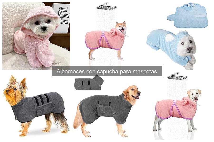 ** Todo sobre los albornoces con capucha para mascotas