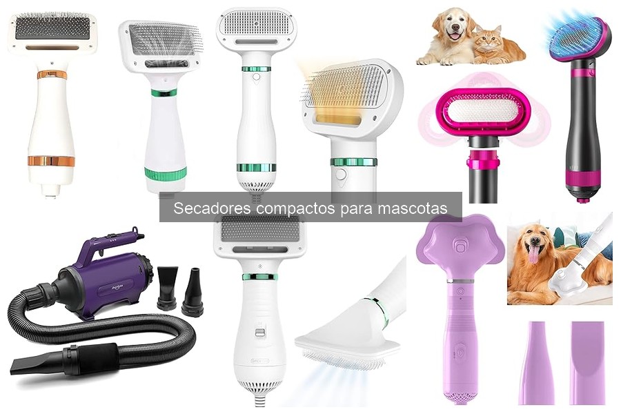 ** Todo sobre los secadores compactos para mascotas: características y beneficios