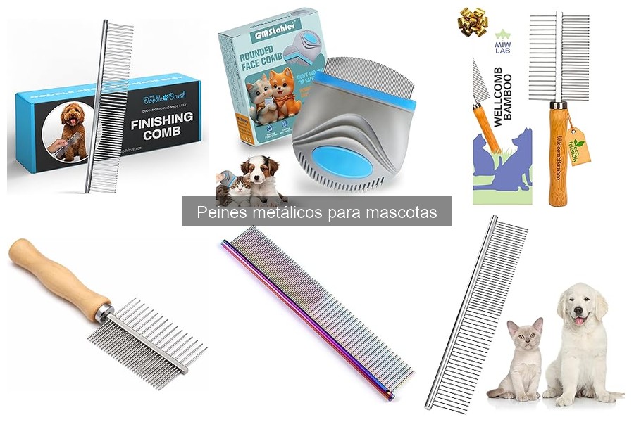 Todo sobre peines metálicos para mascotas: definición y beneficios