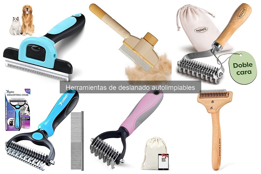 Ventajas de Herramientas Deslanadoras Autolimpiables para Mascotas