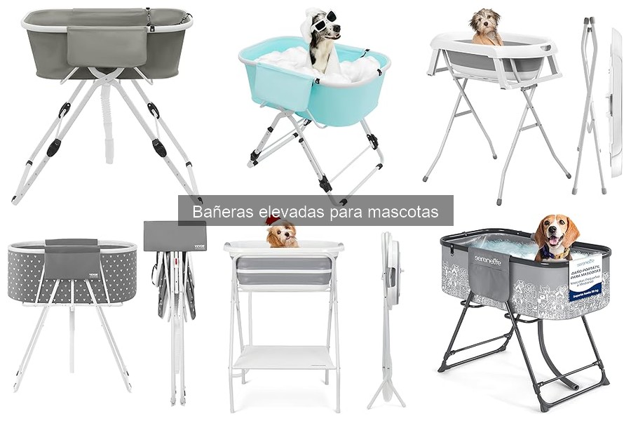 Ventajas de las bañeras elevadas para mascotas en casa