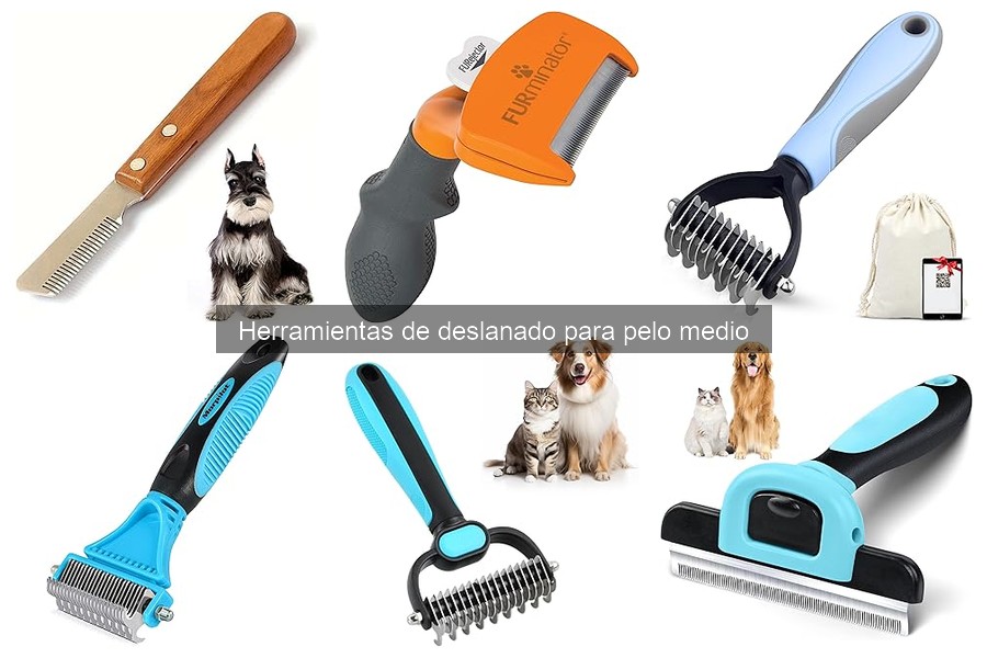 Ventajas de las herramientas de deslanado para pelo medio
