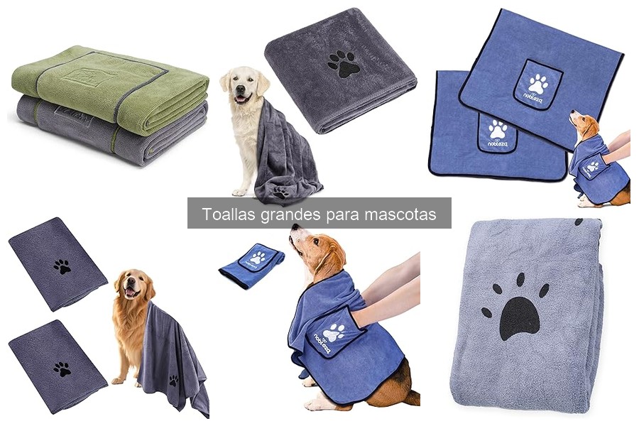 Ventajas de las toallas grandes para mascotas en casa