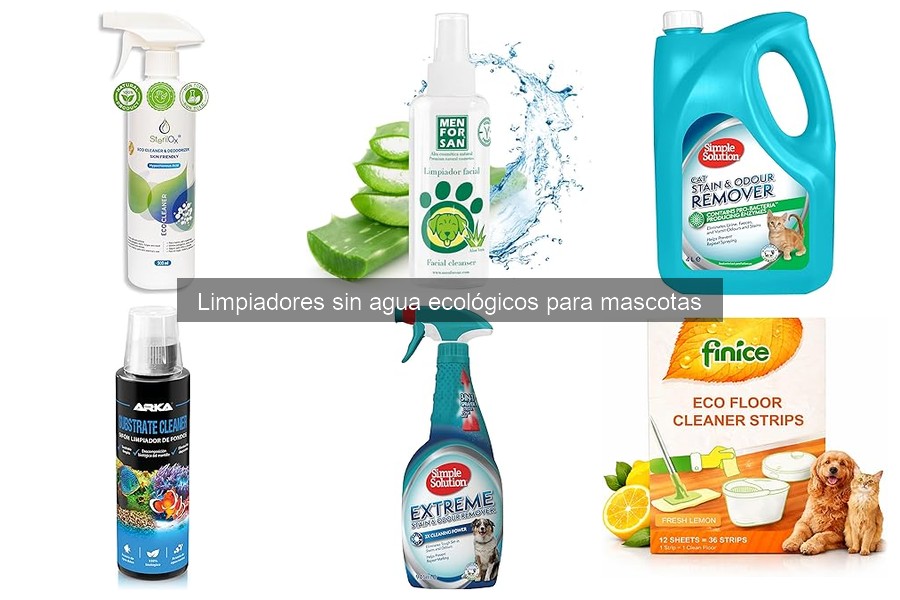 Ventajas de Limpiadores Sin Agua Ecológicos para Mascotas