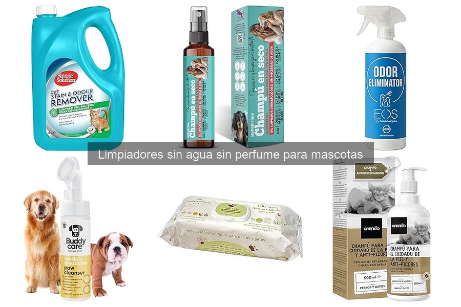 Ventajas de Limpiadores sin Agua para Mascotas Sensibles
