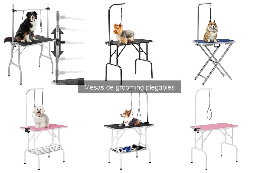 ** Ventajas de Mesas de Grooming Plegables para Mascotas