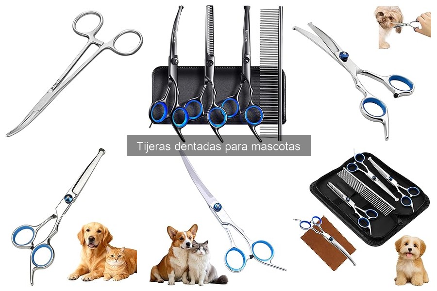 Ventajas de tijeras dentadas para el grooming de mascotas