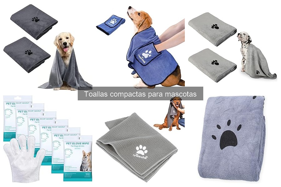Ventajas de Toallas Compactas para Secar Mascotas
