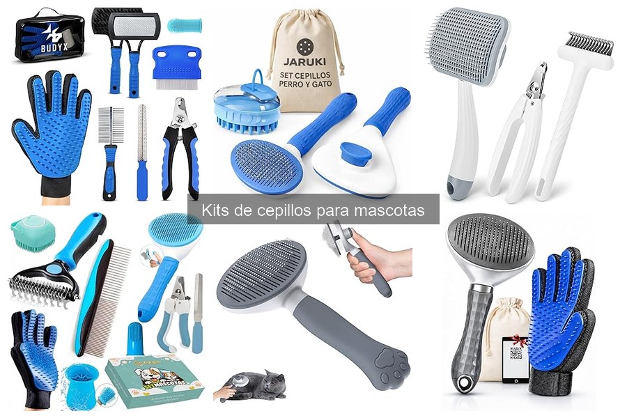 Ventajas de un kit de cepillos para el cuidado de mascotas