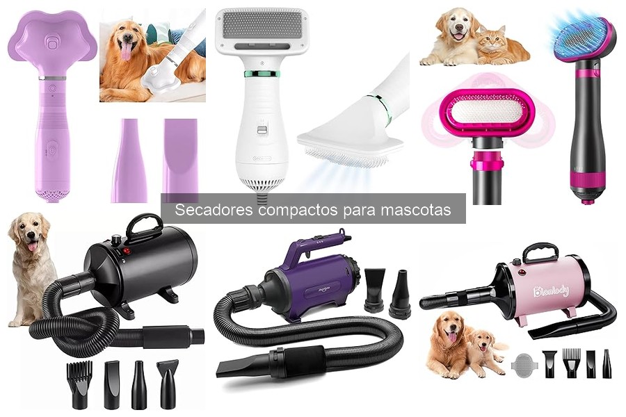 Ventajas de un secador compacto para mascotas en casa