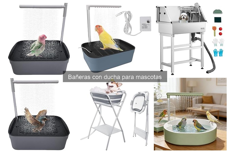 Ventajas de Usar Bañeras con Ducha para Mascotas