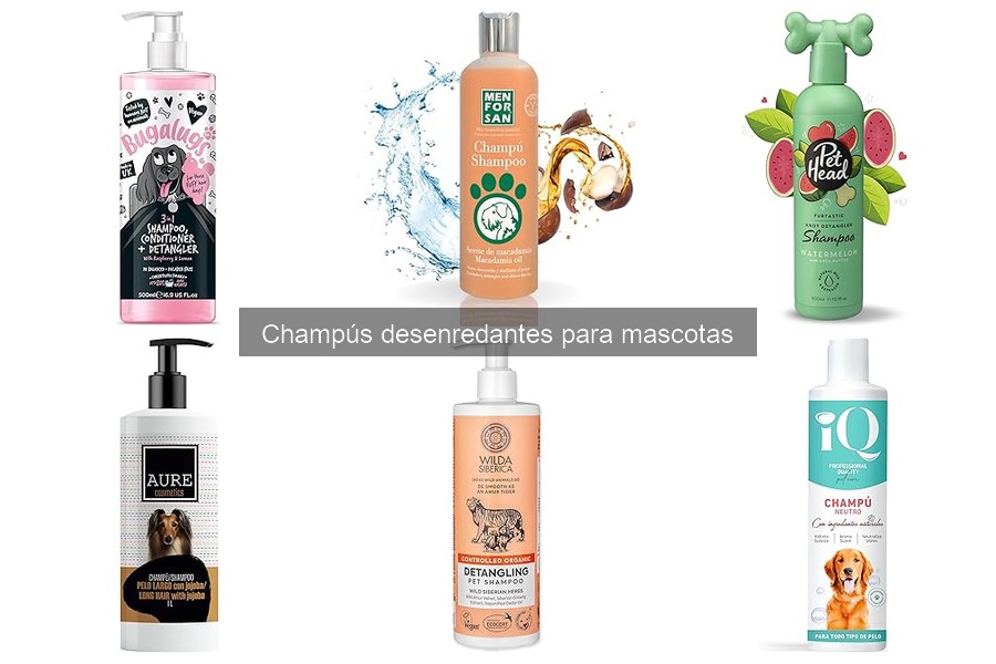 Ventajas de usar champús desenredantes para mascotas