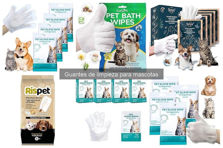 Ventajas de usar guantes de limpieza para mascotas