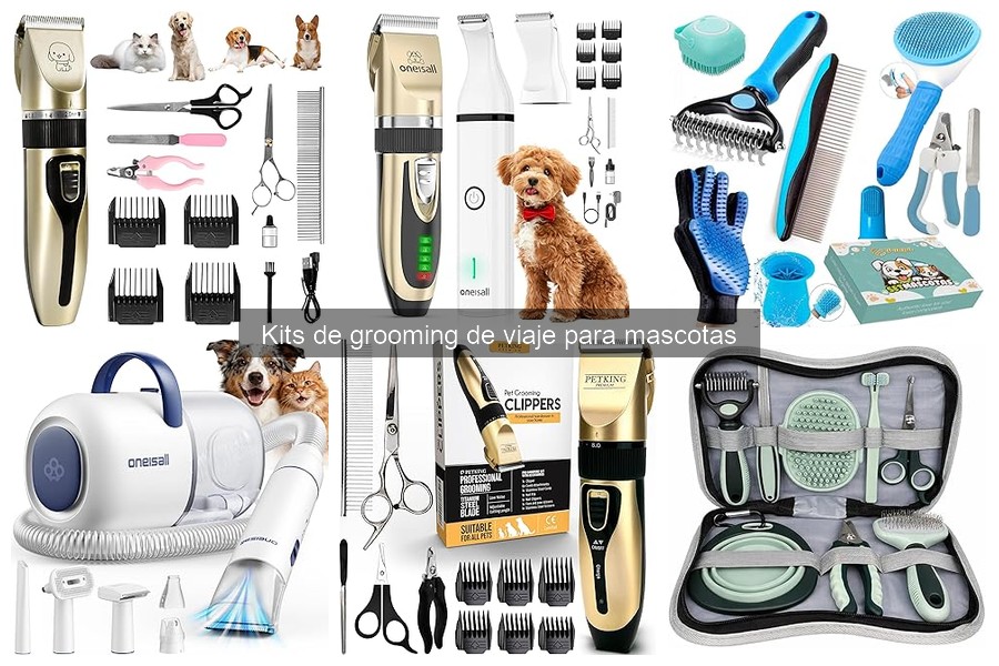 Ventajas de usar kits de grooming de viaje para mascotas