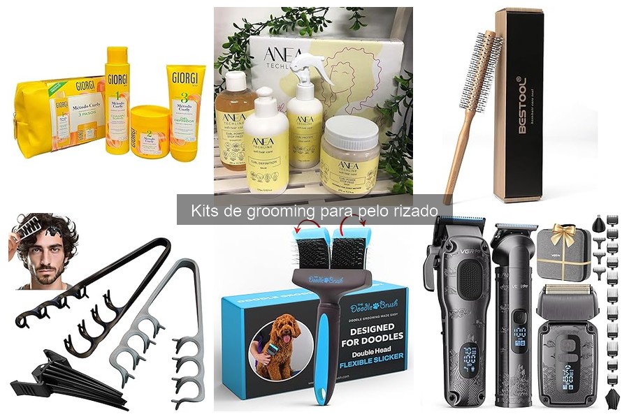 Ventajas de usar un kit de grooming para pelo rizado