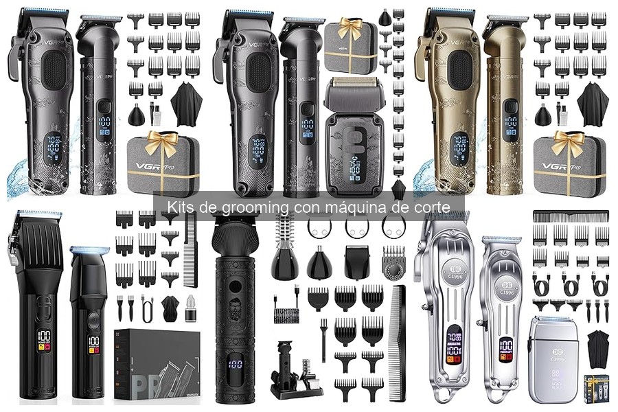 Ventajas y desventajas de kits de grooming automáticos vs manuales