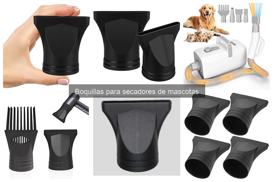 Ventajas y desventajas de las boquillas para secadores de mascotas
