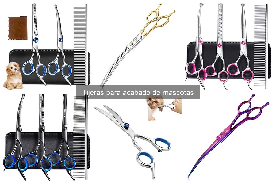 Ventajas y desventajas de las tijeras para acabado en mascotas