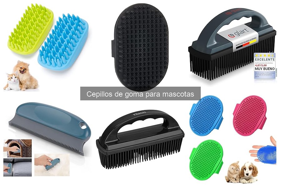 Ventajas y desventajas de los cepillos de goma para mascotas