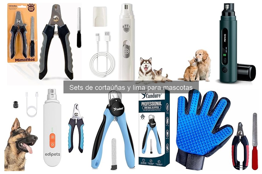 ** Ventajas y desventajas de los sets de cortaúñas para mascotas