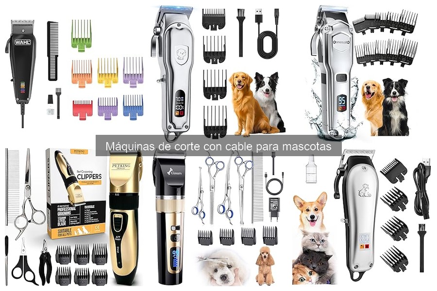 Ventajas y desventajas de máquinas de corte con cable para mascotas