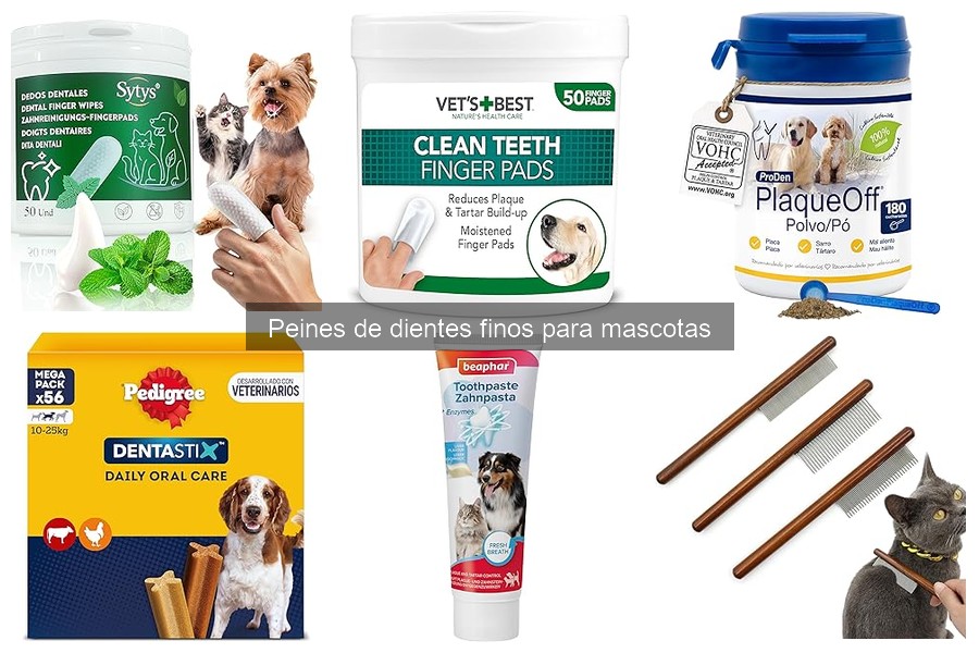 Ventajas y desventajas de peines de dientes finos para mascotas