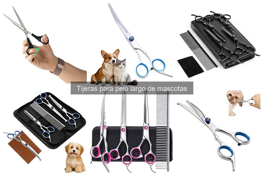 Ventajas y desventajas de tijeras para pelo largo de mascotas